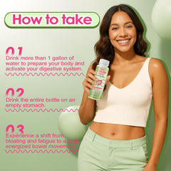 Liquid formula inside bottle showing 8 fl oz capacity