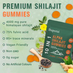 Vegan and sugar-free labeling on gummies packaging