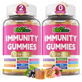 Hero shot of 10 in 1 immune support gummies