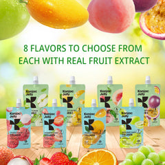 10-pack value bundle of Hethstia konjac jelly