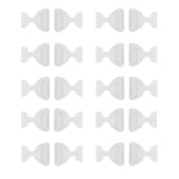 Clear butterfly adhesive nose pads for glasses