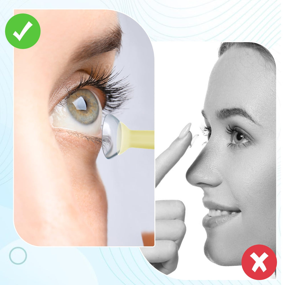 Safe, food-grade silicone material for lens tool