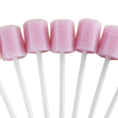 Portable 100 count sponge swabs box