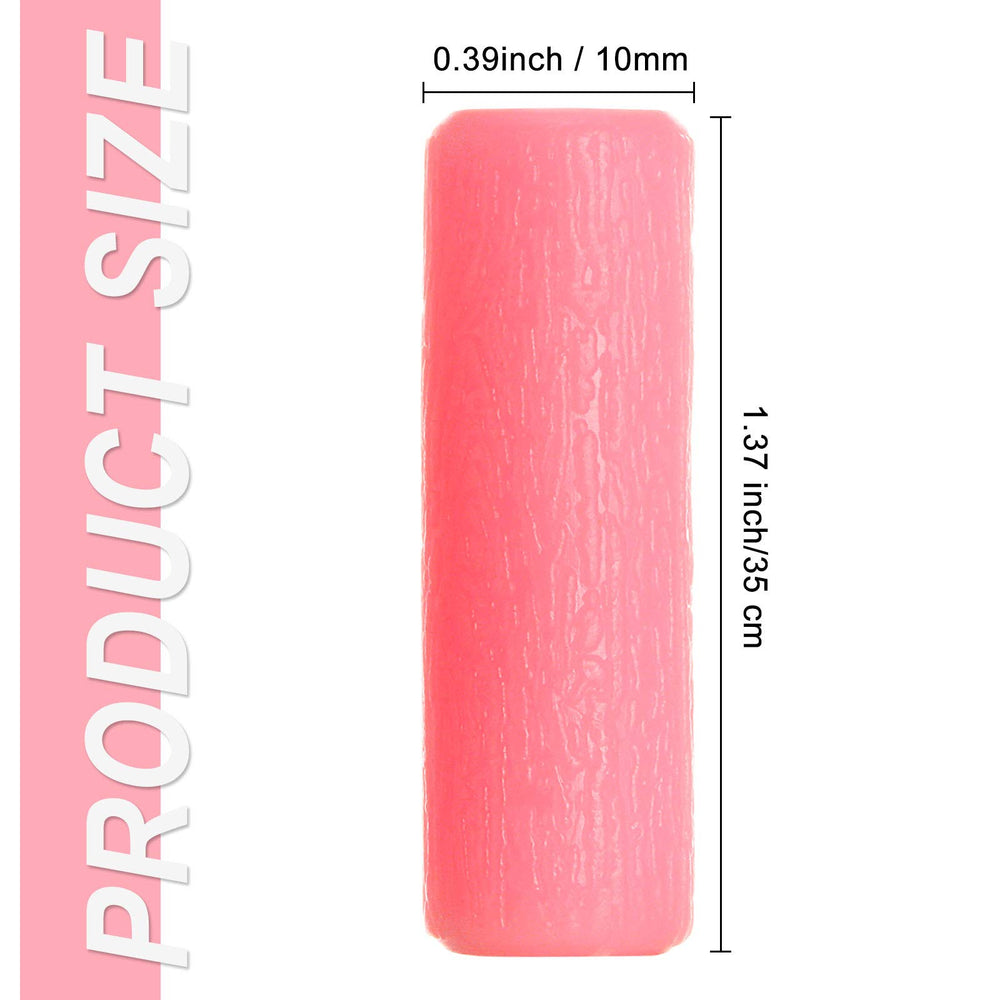 Close-up of white silicone aligner seater