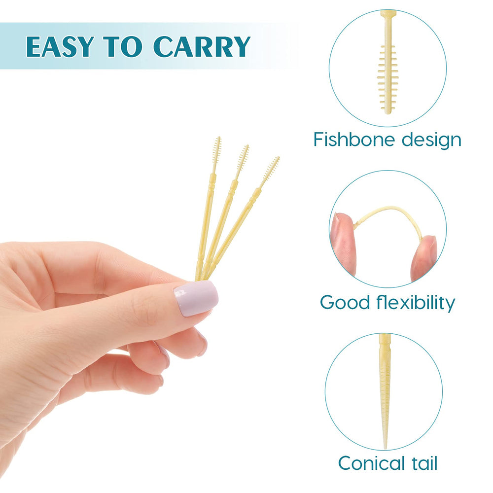 1000pcs disposable toothpicks in display bottle