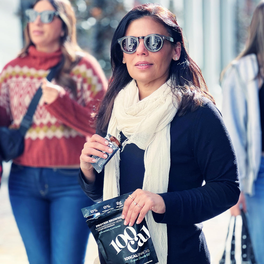 Fudgy chocolate texture of 100Cal bar evokes indulgence with clean ingredients