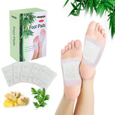 Box of 100Pads natural bamboo vinegar ginger foot pads