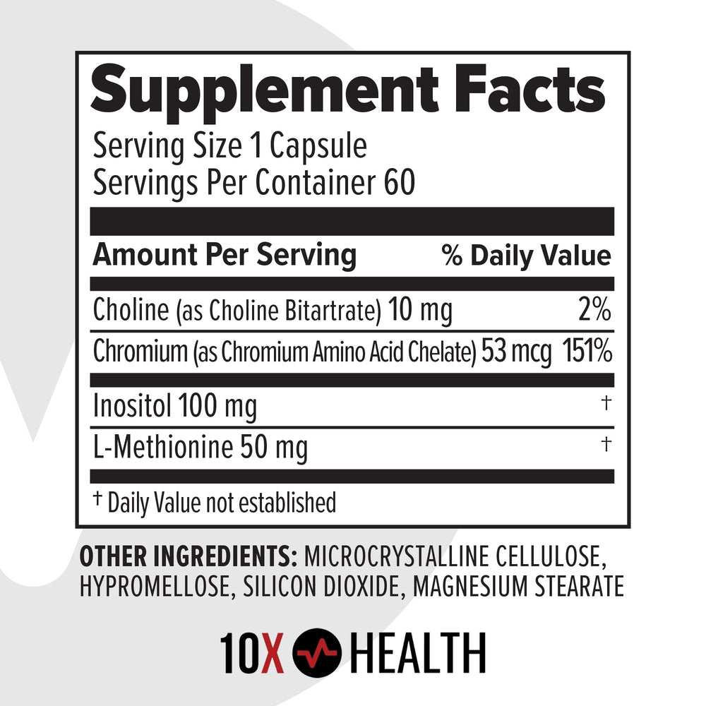 10X Health capsule held in hand conveying convenient single-dose benefit