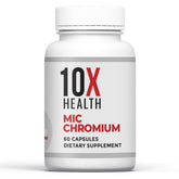 10X Health front packaging showing bottle and clean label benefit clarity