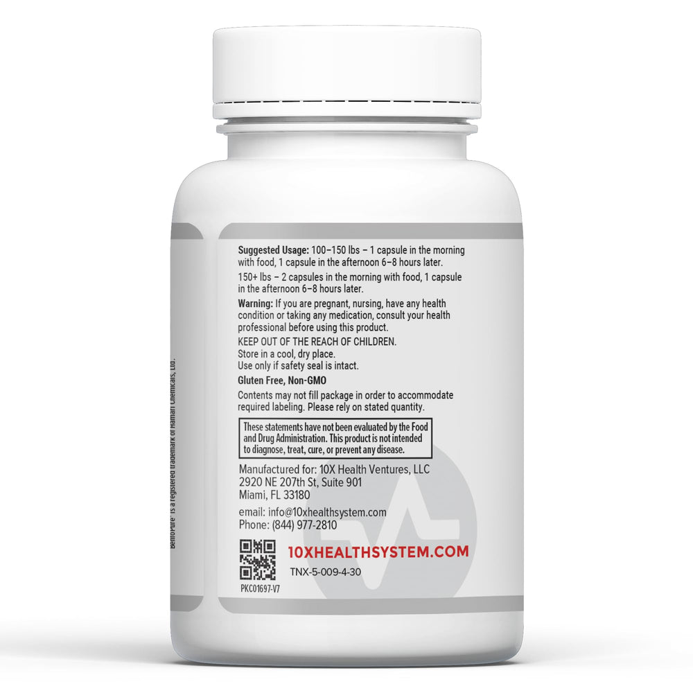 NAC and minerals listed on the bottle label