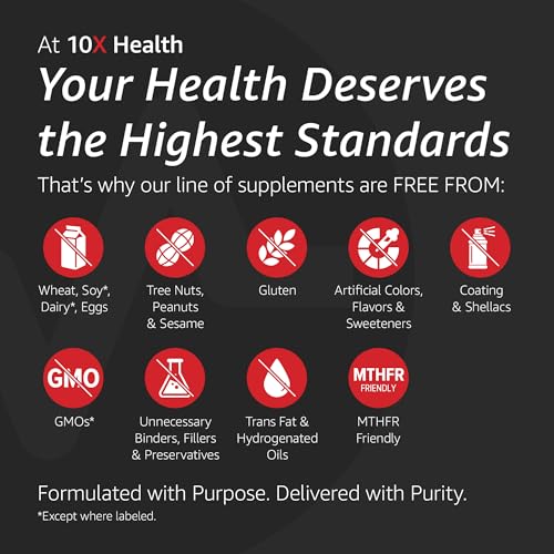 Quality and purity testing statement graphic on label