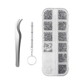 Main view of 1100Pcs Eyeglasses Repair Kit with screws and nose pads