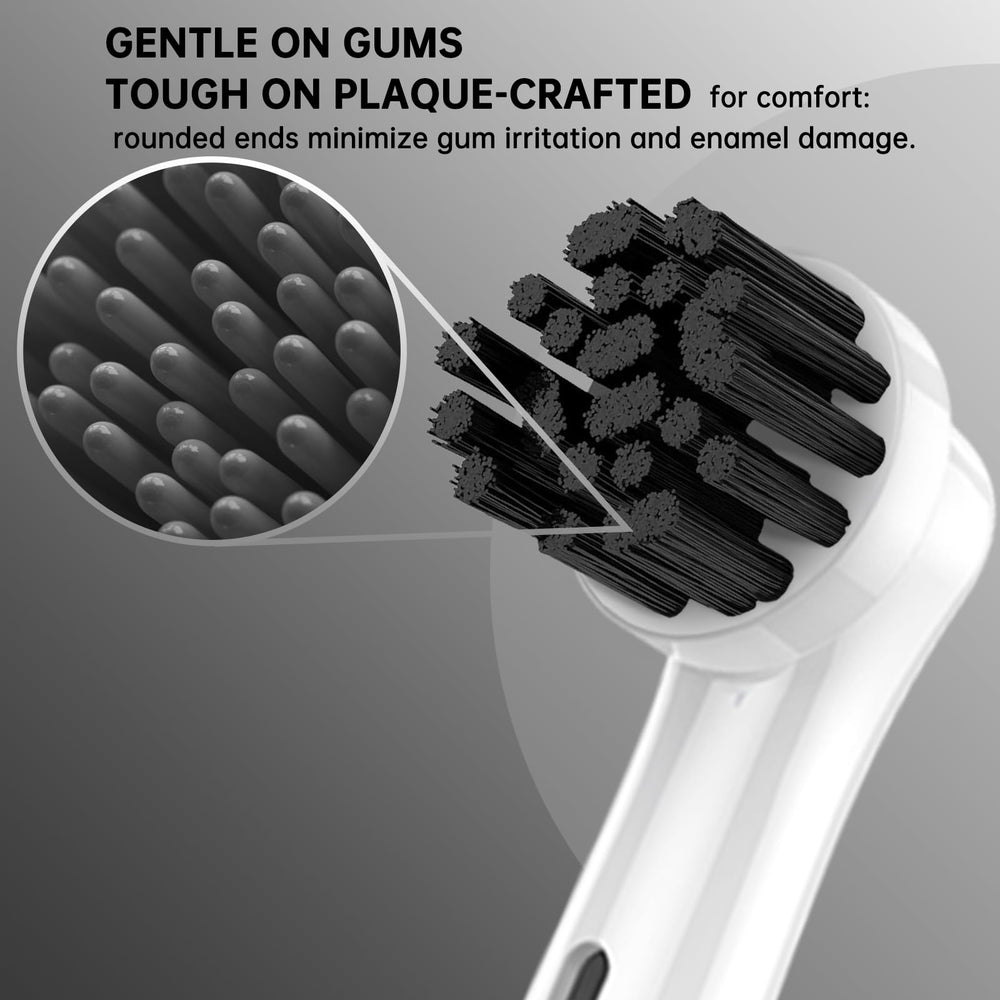 Snap-on installation of a brush head onto a toothbrush