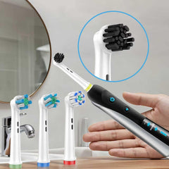 Durable brush heads with secure bristle attachment