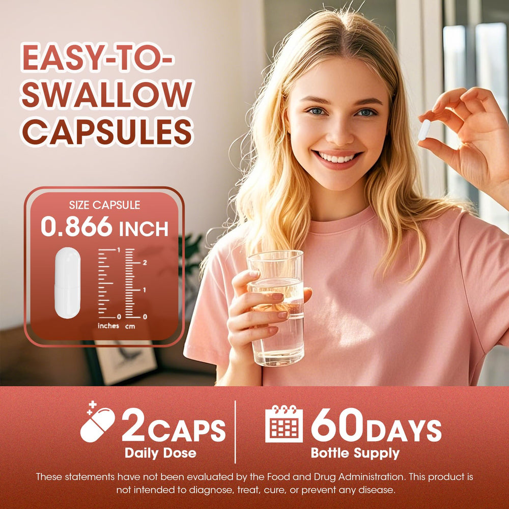 120-capsule bottle of GREENPEOPLE Magnesium Taurate Capsules