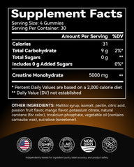 Back of bottle showing 120-count label