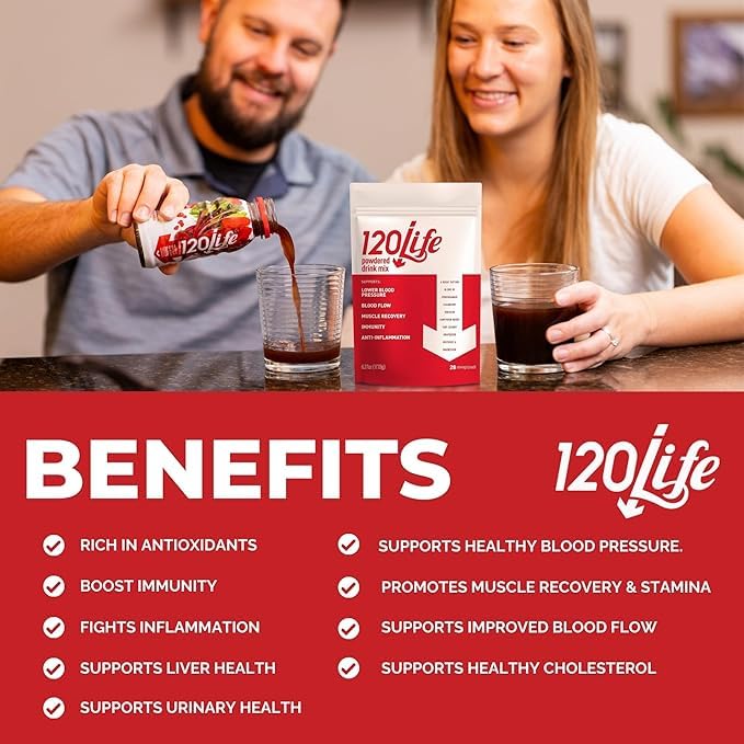 Glass of prepared beet juice with pomegranate and hibiscus