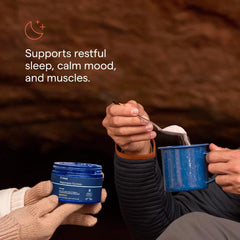 Scoop showing 120 mg magnesium per serving