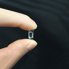 Push-in and slide-in mounting options for nose pads