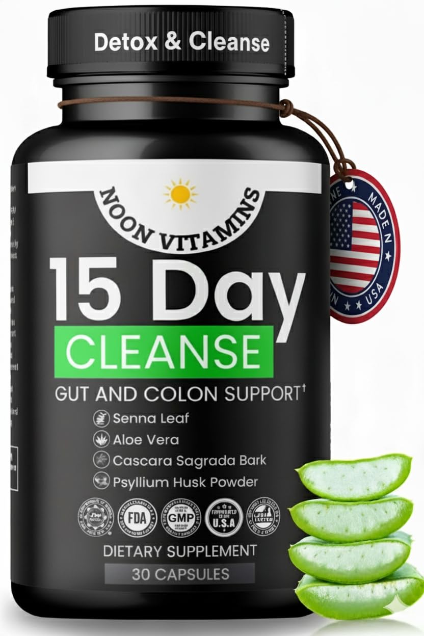 Product packaging for 15-Day Colon Cleanse & Gut Detox