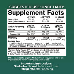Graphic showing 15 clinically studied probiotic strains