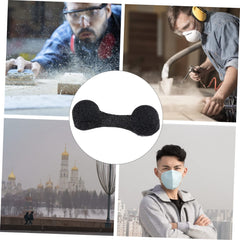 Unisex black nose plugs suitable for men and women