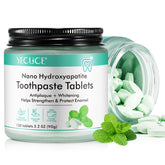 Product packaging for 150 tablets chewable toothpaste tablets