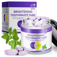 Product image: 150pcs purple toothpaste tablets box