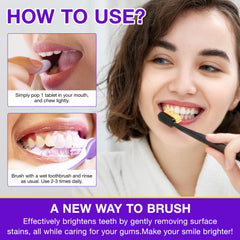 Peppermint flavor and natural ingredients graphic