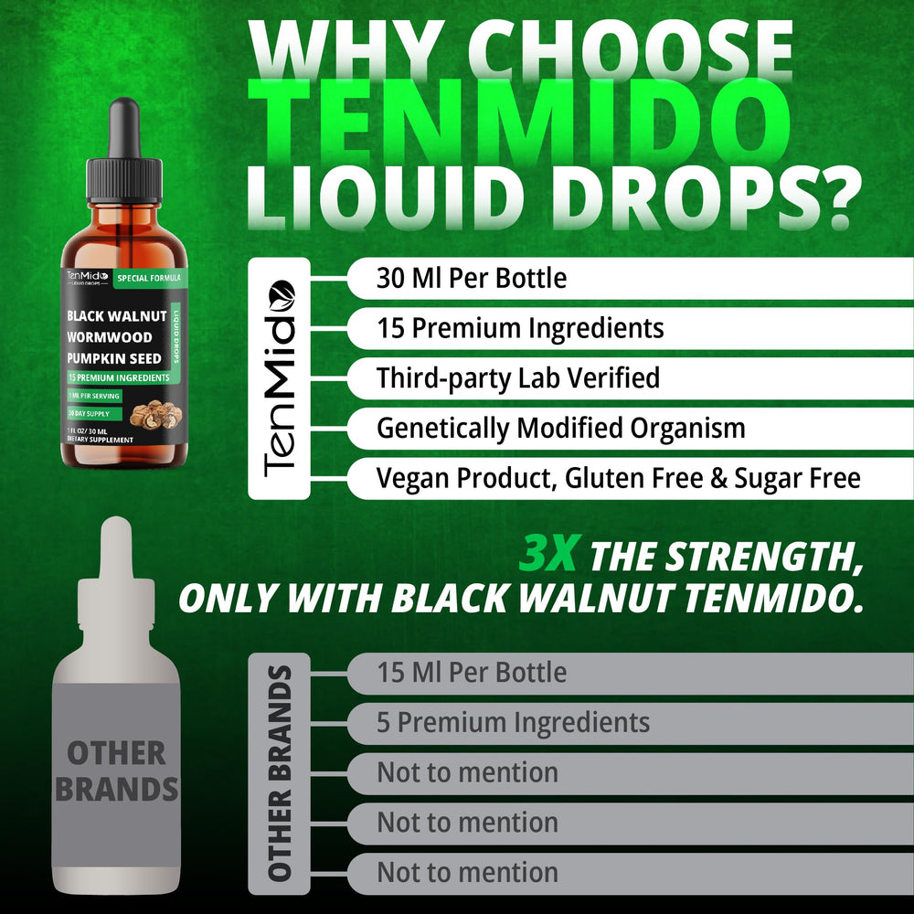 Shilajit included in the 15in1 Black Walnut Liquid Drops