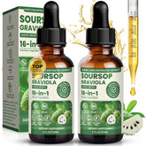 Bottle of 16-in-1 Soursop Graviola Liquid Drops 60ml