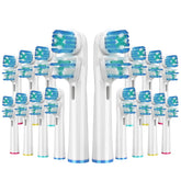 16-pack dual-head replacement toothbrush heads for Oral-B Pro Series