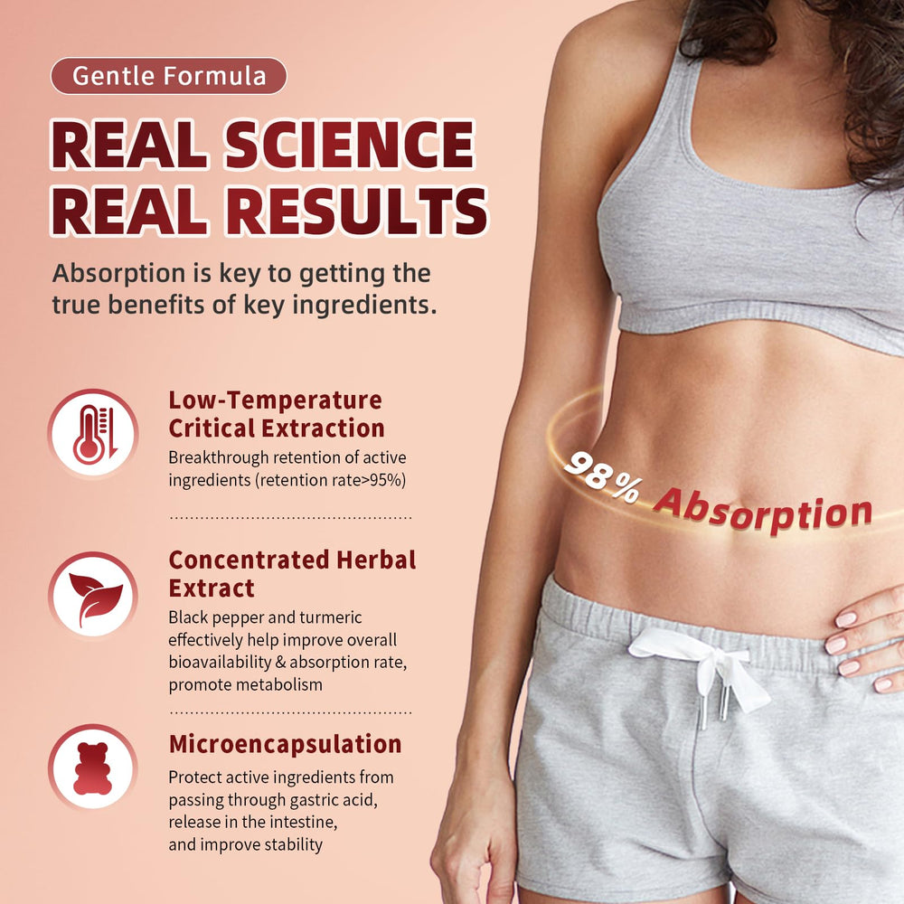 Berry-flavored, sugar-free cayenne pepper gummies on a clean background