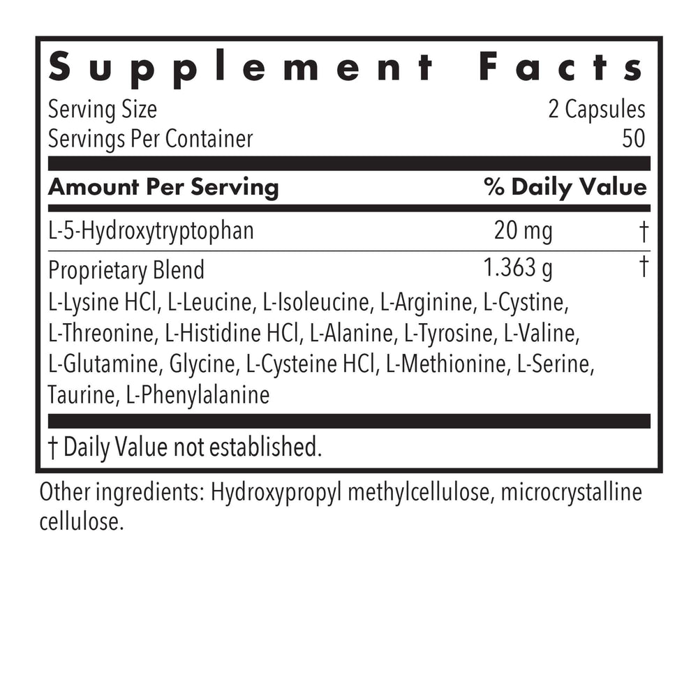 Graphic showing 17 free-form amino acids