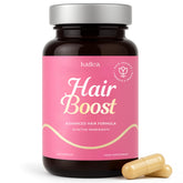 Product bottle of 18-in-1 Hair Growth Supplement