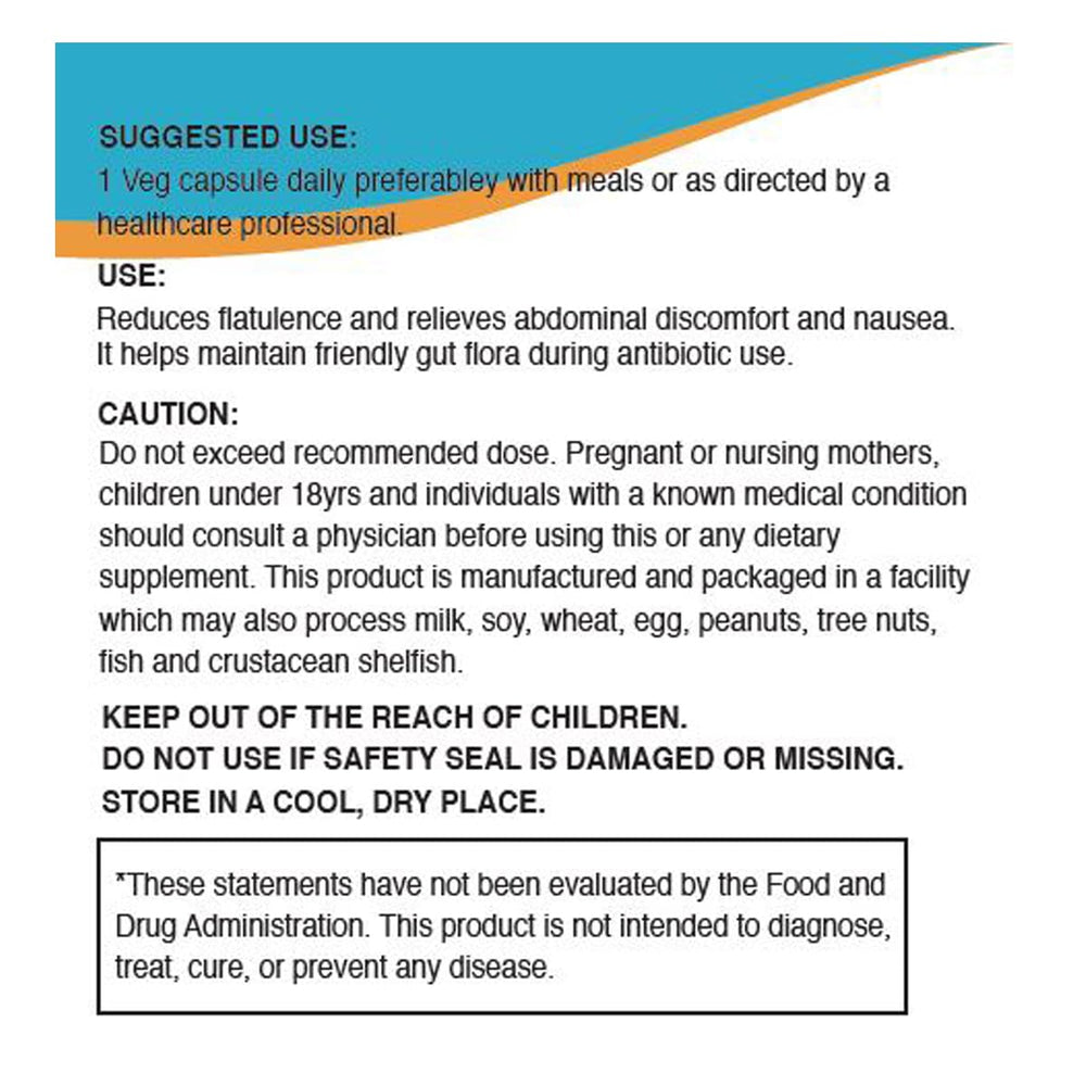 180-count bottle of probiotic enzyme supplement