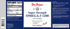 180-day supply packaging of Dr. Brian Omega-3