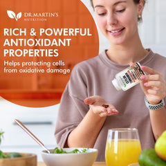 Serving size information on Cinnamon capsule bottle