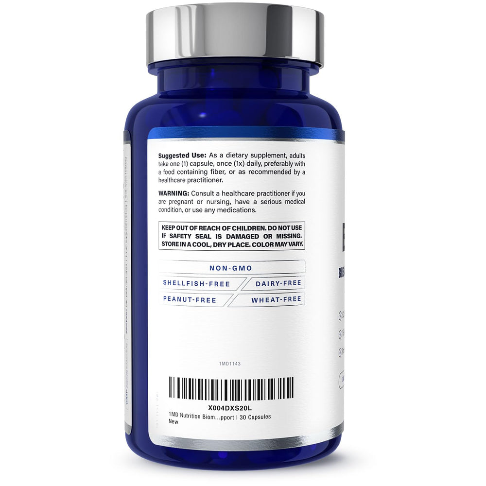 Illustration of gut health and immune support from BiomeMD.