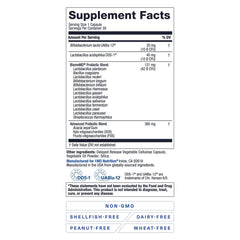 Prebiotics nourishing probiotics in BiomeMD Probiotics.