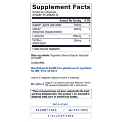 1MD GutMD licorice-root GutGard visual emphasizes gut integrity and balanced digestion.