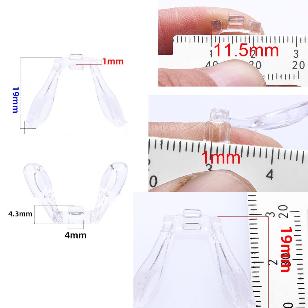 Replacement nose piece for reading glasses