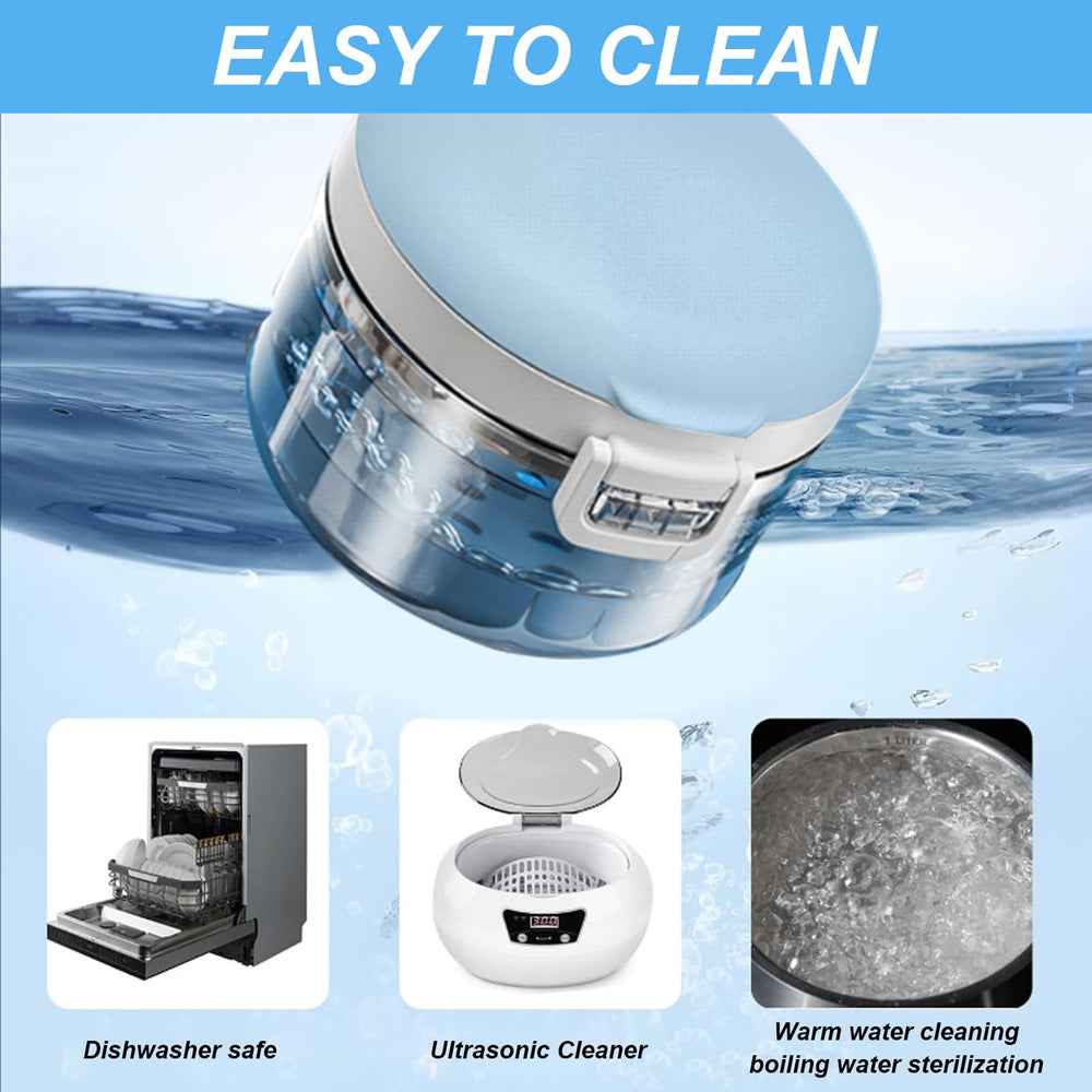 Leak-proof design ideal for travel and spills prevention