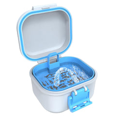 1Pcs Drying Mat and Denture Bath Case - waterproof design