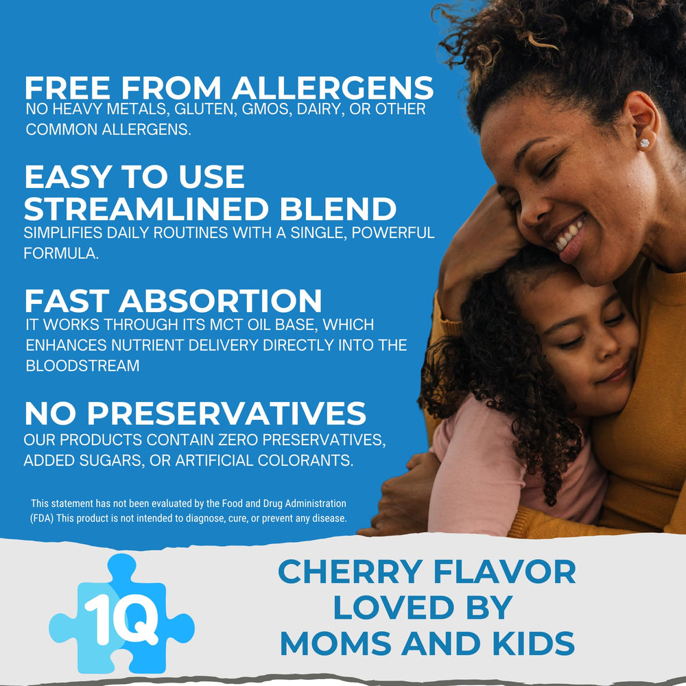 Illustration highlighting Micellar Technology and MCT oil in 1Q Focus