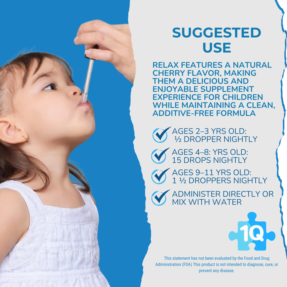 Dropping 1Q Relax into juice