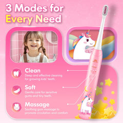 2-minute brushing timer reminder feature