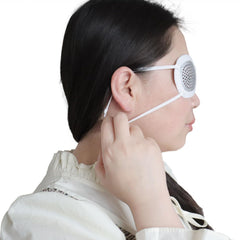 Eye shield protecting an injured eye during recovery