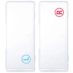 Dimensions and capacity showing 40-lens total capacity