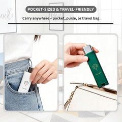 Interior view highlighting 150 floss picks included (3 boxes)